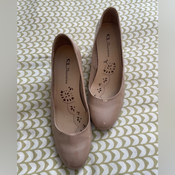 CL by Laundry nude block heel, women’s size 7.5 - Picture 1 of 4